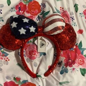 Minnie Disney Parks America Ears